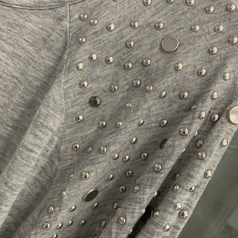 MICHAEL KORS Top with Studded Sleeves - Picture 2 of 7